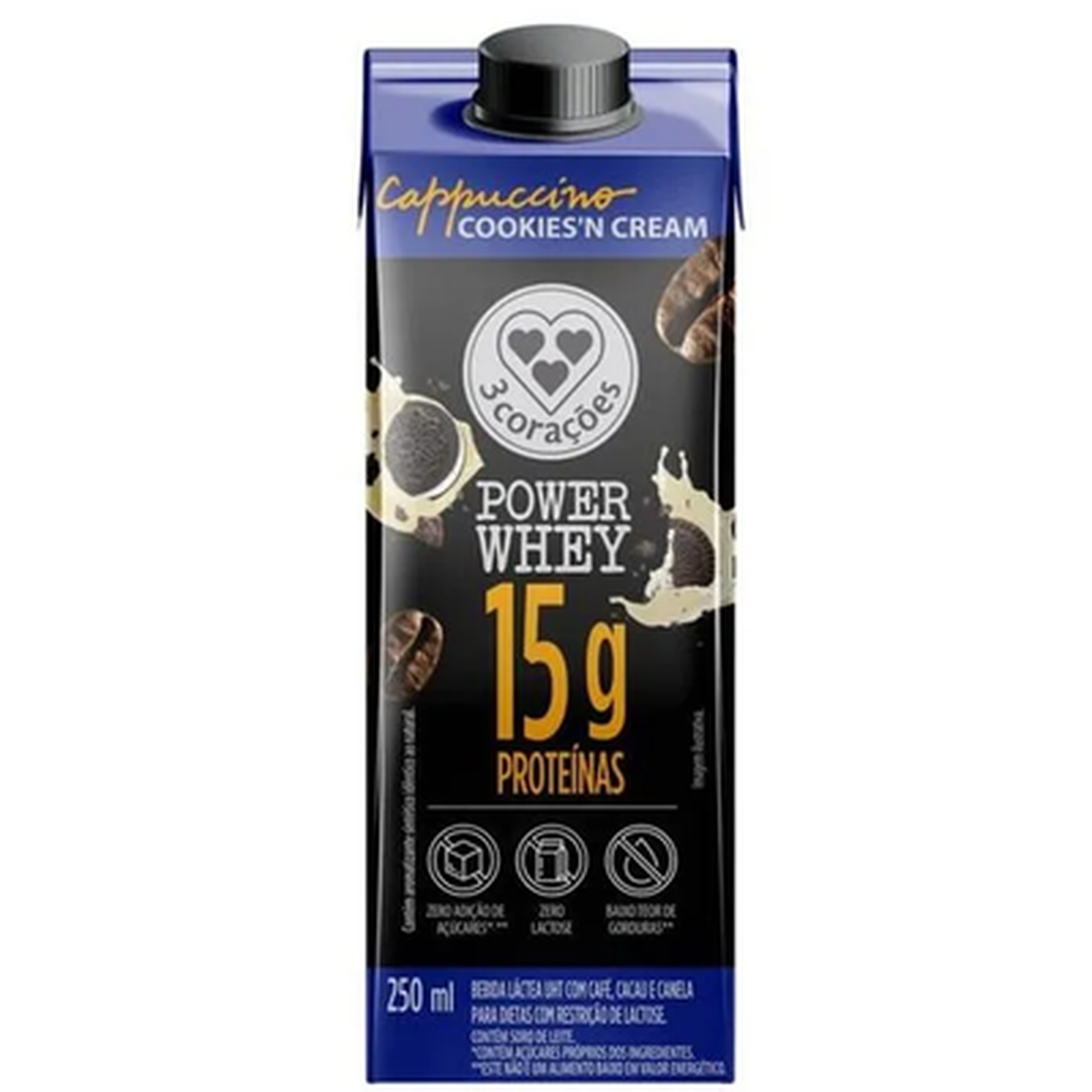 Bebida 3C Cookies Power Whey 250ml