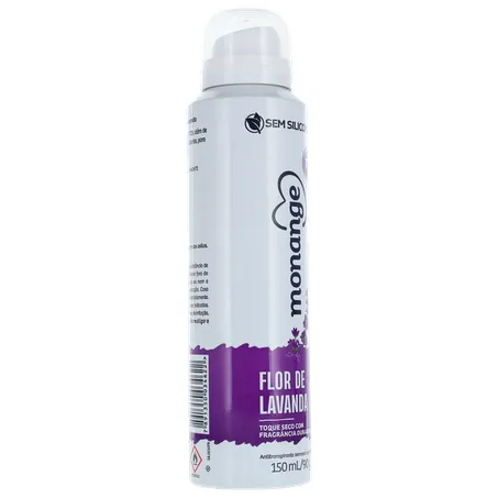 Desodorante Aerosol Monange Flor De Lavanda 150ml 360-31