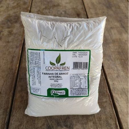 Farinha de arroz int coopafren 500g orga