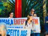 Servidores municipais fazem novo protesto em São Miguel do Oeste