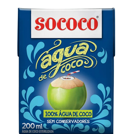 Agua coco sococo 200ml