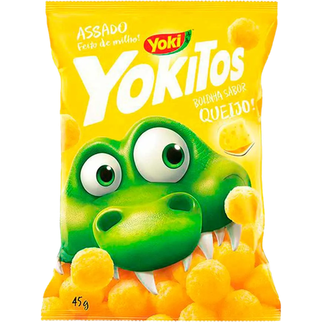 SALGADINHO YOKITOS BOLINHAS QUEIJO 45G