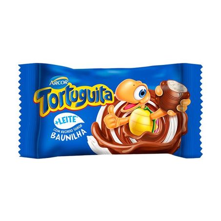 Chocolate tortuguita kids baunilha 12,5g