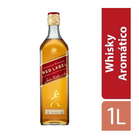 Whisky Red Label Johnnie Walker 1l 360-1