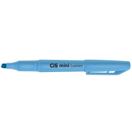 Escolar destaca texto cis lumini azul