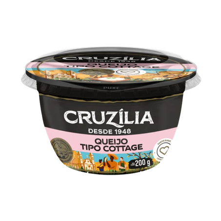 Queijo cottage cruzilia 200g
