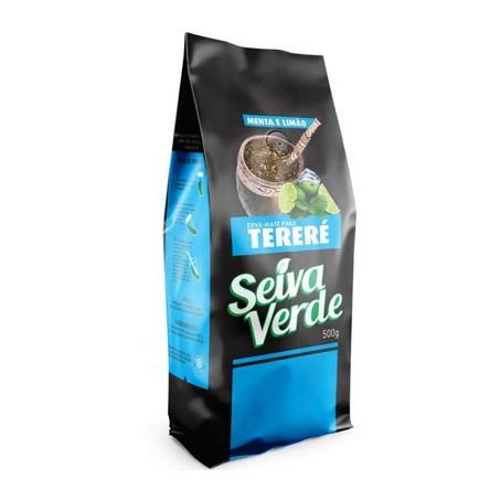ERVA TERERE SEIVA VERDE MENTA E LIMAO 500G
