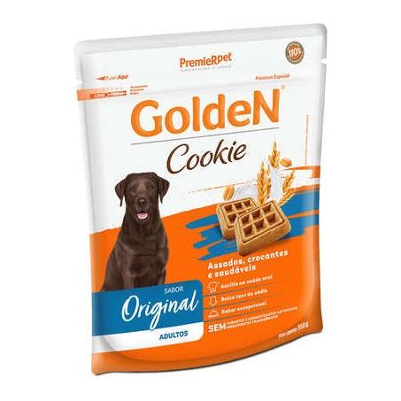 Cookie Golden para Cães Adultos Sabor Original 350gr 360-1