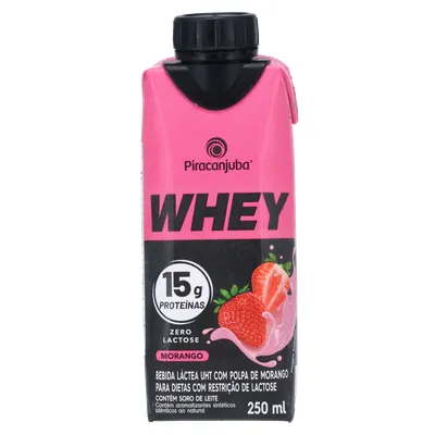 Super Economia - Beb Whey Piracanjuba 250ml Zer Lac Coco