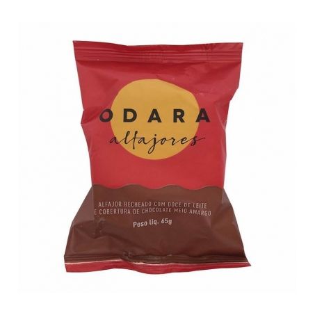 Alfajor odara meio amargo 65g