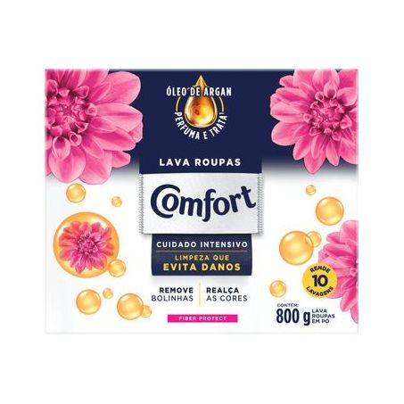 Sabão em Pó Comfort Fiber Protect 800G