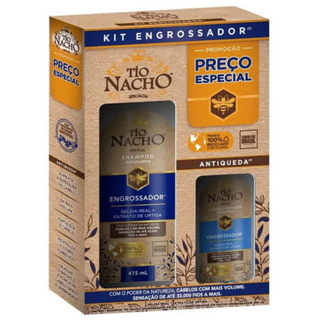 Sh Tio Nacho 415ml + Cond 200ml Engrossador