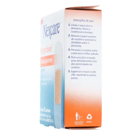 Curativo Nexcare Transparente Caixa 35un 
  360-7