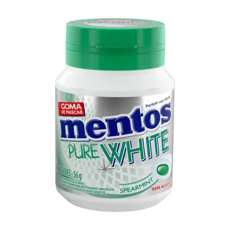 Bala mentos pure white spear mint 56g