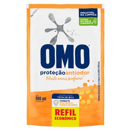 LAVA ROUPAS LÍQUIDO OMO PROTEÇÃO ANTIODOR SACHÊ