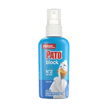 Odorizante Pato 60ml Block Spray Algodao