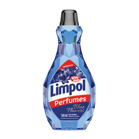 LIMPADOR PERFUMES LIMPOL 500ML BLUE FLOWERS