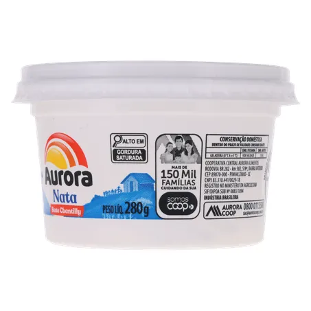 Creme de leite (nata) aurora 280g 360-5