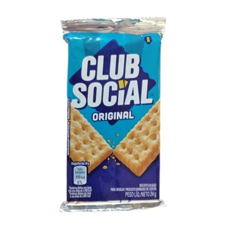 Biscoito Club Social Original 24G