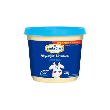 Requeijão cremoso santa clara