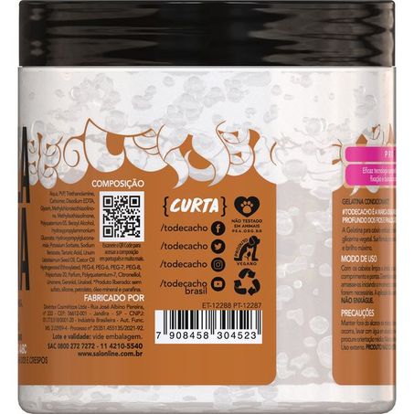GELATINA SALON LINE TO DECACHO LINHAÇA 550G 360-2