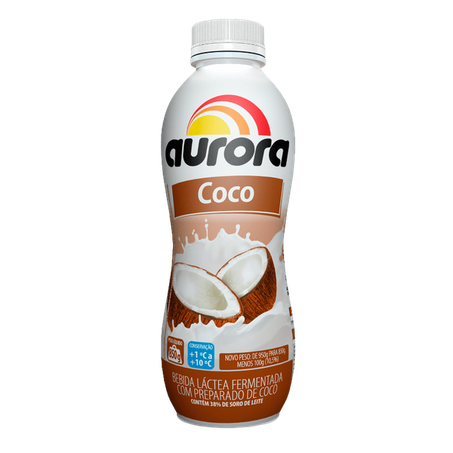 Bebida lactea coco aurora 850g