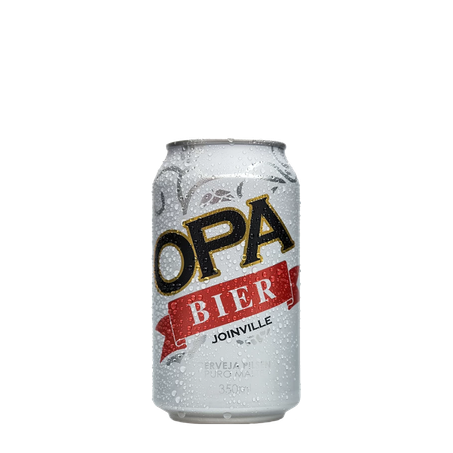 CERVEJA OPA BIER PILSEN LATA 350ML