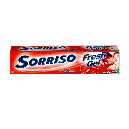 Creme dental sorriso fresh menthol