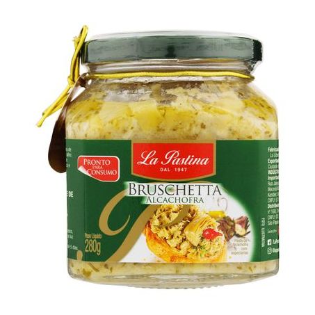 Bruschetta de Alcachofra La Pastina Vidro 280G