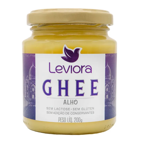 MANTEIGA ALHO GHEE LEVIORA 200G