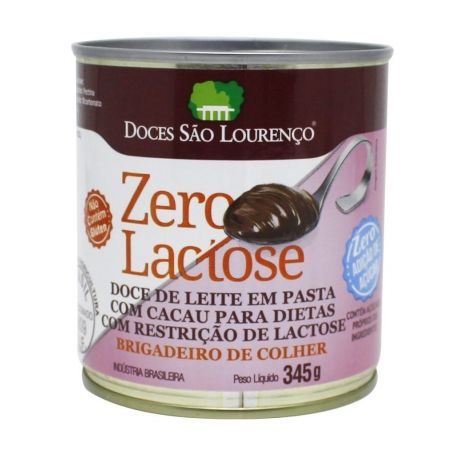 Brigadeiro sao lourenco zero acucar/lac 345gr