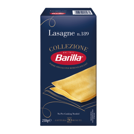 Massa lasagne barilla 189 250g