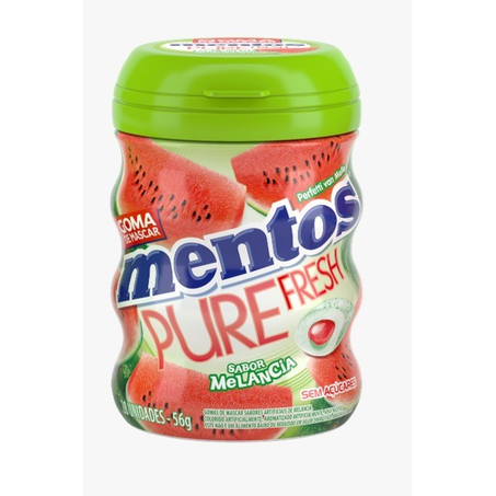 GOMA MASCAR MENTOS PURE PT 56G