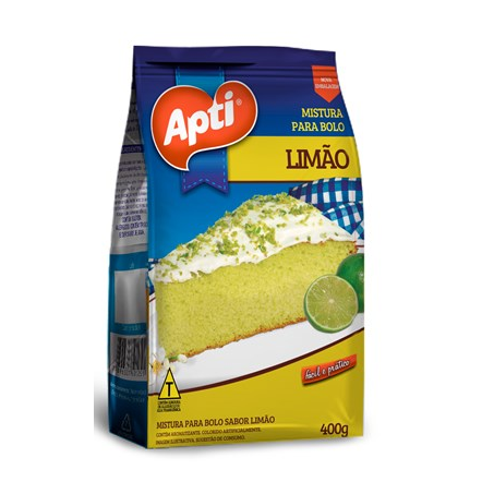 Mistura para bolo apti limão 400g