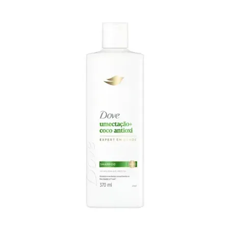 SHAMPOO DOVE 370ML UMECTACAO+COCO ANTIOXI