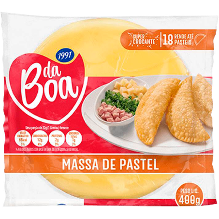 MASSA P/PASTEL D'BOA PACOTE 400G