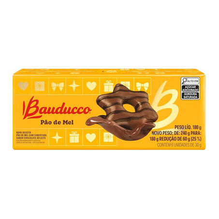 PAO MEL BAUDUCCO 180G