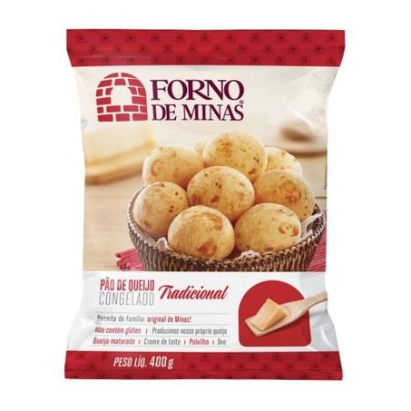 Pao queijo forno de minas 400g