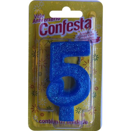 VELA ANIVER CONFESTA N5 BIG AZUL