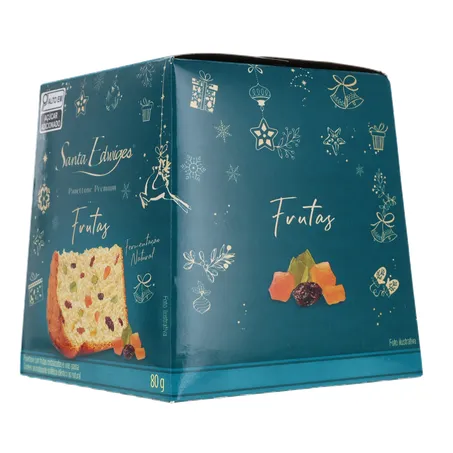 Panetone santa edwiges mini frutas 80g 360-6
