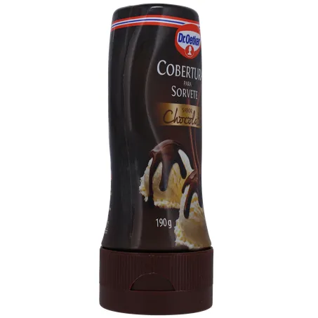 Cobertura P/Sorvete Dr Oetker Chocolate 190gr 360-30