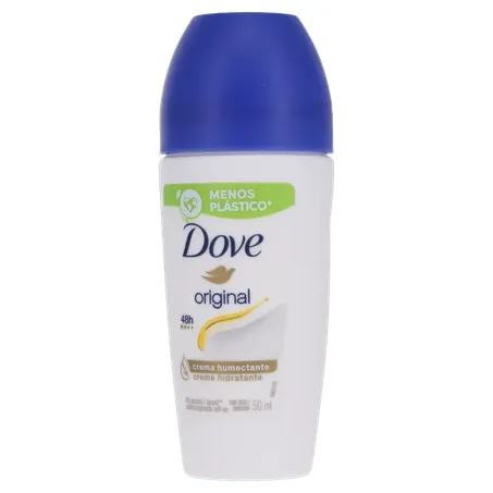 Desodorante Antitranspirante Roll-On Dove Original 50ml 360-2