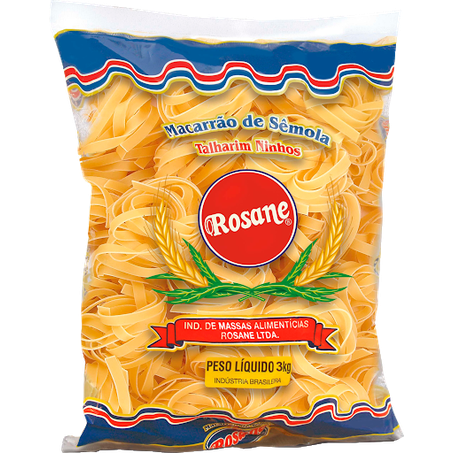 Macarrao Rosane Semola Talharim 3kg