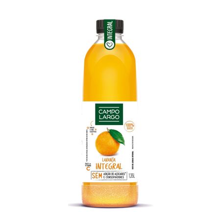 SUCO INTEGRAL LARANJA CAMPO LARGO