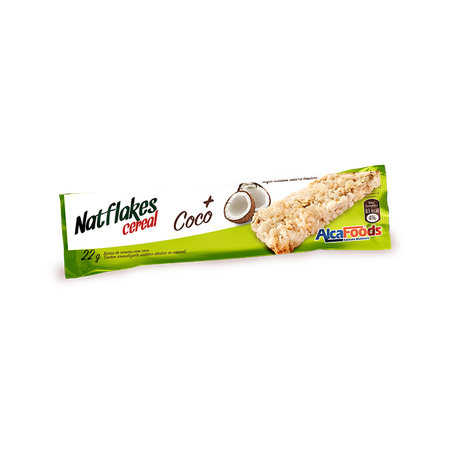 BARRA CEREAL ALCA FOODS COM COCO 22G