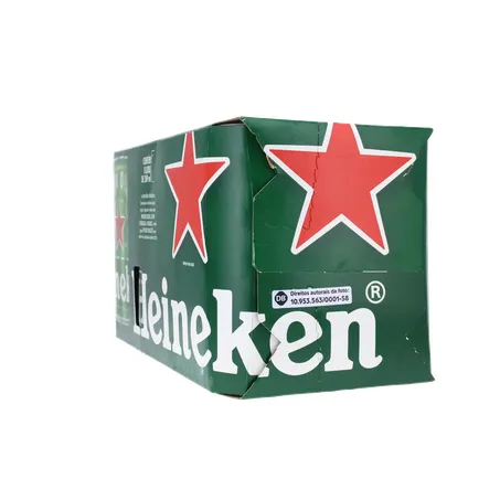 Cerveja Lager Heineken Puro Malte Lata 269ml - Pacote com 8un - 2.1lt 360-25