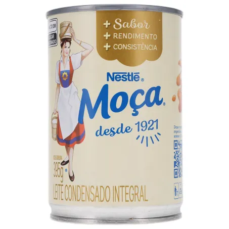 Leite Condensado Moça 395g - Integral - Lata