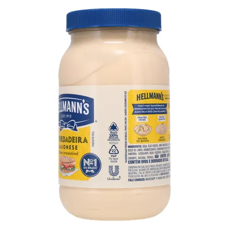 MAIONESE HELLMANN'S POTE 500G 360-6