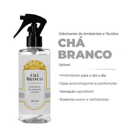 ODORIZANTE COALA CHÁ BRANCO SPRAY 260ML AMBIENTE&T