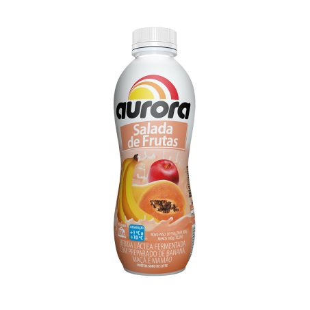 Bebida láctea aurora salada frutas 850g